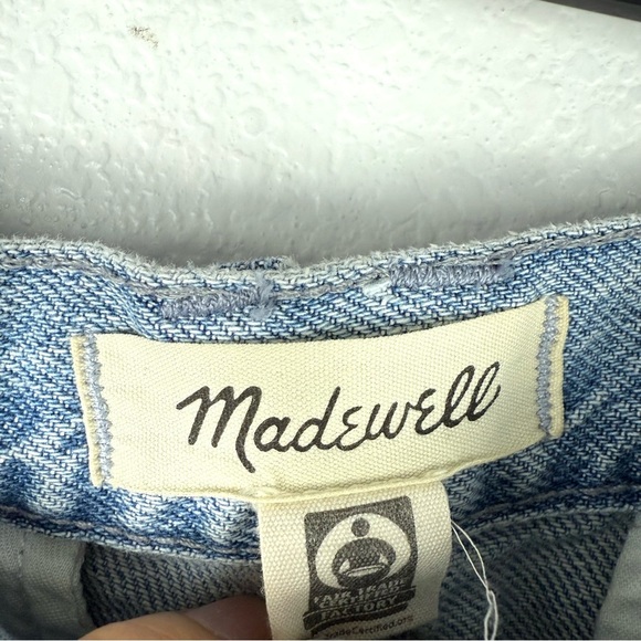 Madewell Low-Slung Straight Cargo Jeans in Coleman Wash Size 28 - Picture 8 of 11